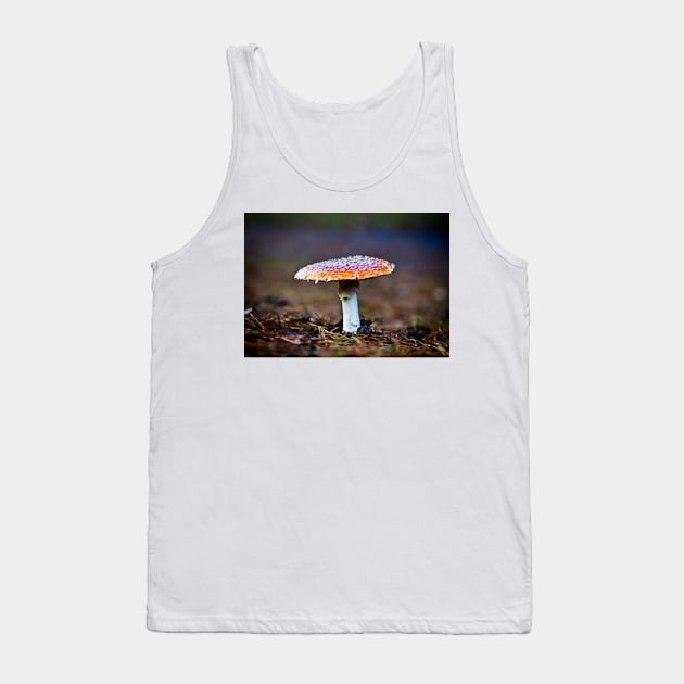 Fly Agaric Toadstool Tank Top by GrahamPrentice